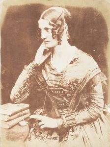 Unidentified Woman, 1843-47. Creators: David Octavius Hill, Robert Adamson, Hill & Adamson