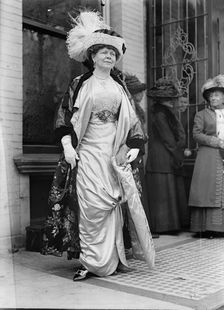 Unidentified Woman at Mrs. W. Wilson, 1st Breakfast, 1913. Creator: Unknown