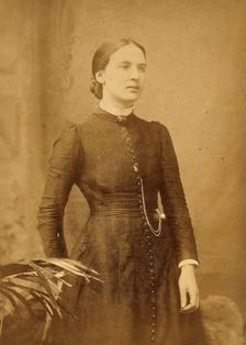 Unidentified woman, c1880s. Creator: Boning and Small