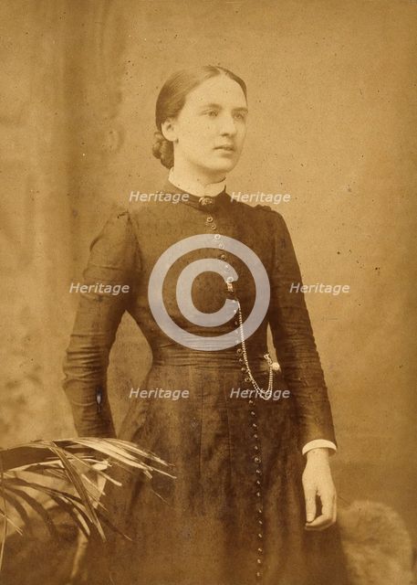 Unidentified woman, c1880s. Creator: Boning and Small.