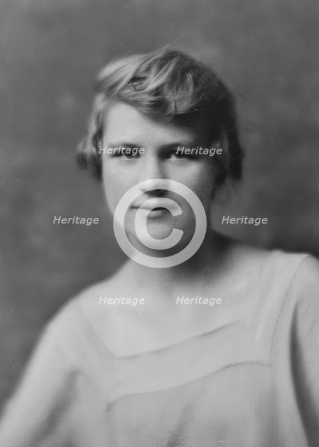 Unidentified woman, portrait photograph, 1916. Creator: Arnold Genthe.
