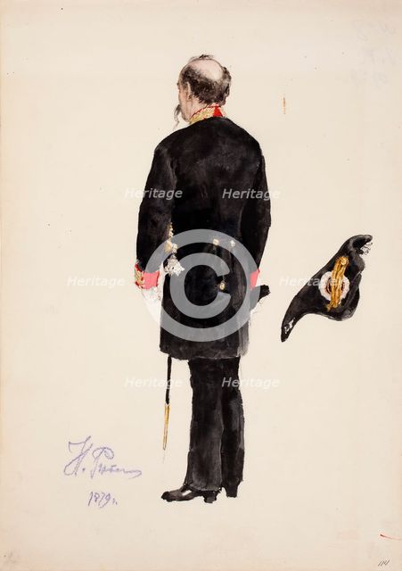 Uniform, 1879. Creator: Il'ya Repin.