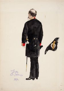 Uniform, 1879. Creator: Il'ya Repin