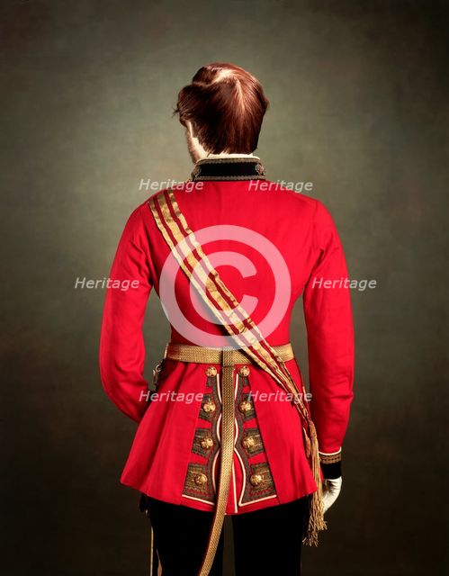 Uniform worn by Prince Albert as Colonel of the Grenadier Guards, 1857. Artist: Unknown