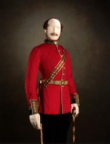 Uniform worn by Prince Albert as Colonel of the Grenadier Guards, 1857