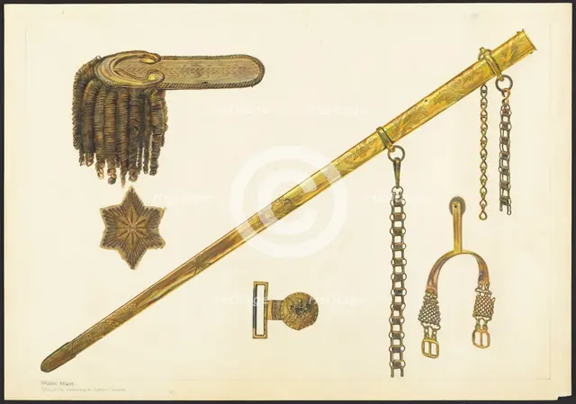 Uniform Accessories, 1935/1942. Creator: Frank M Keane.