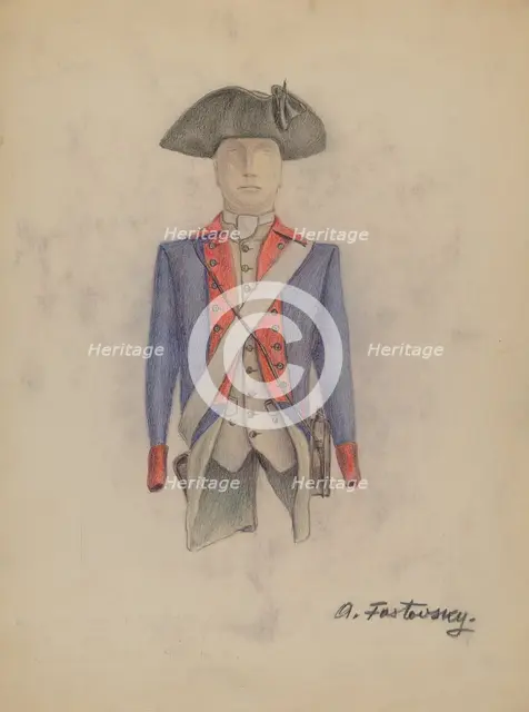 Uniform, c. 1936. Creator: Aaron Fastovsky.