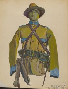 Uniform, c. 1936. Creator: Bernard Krieger