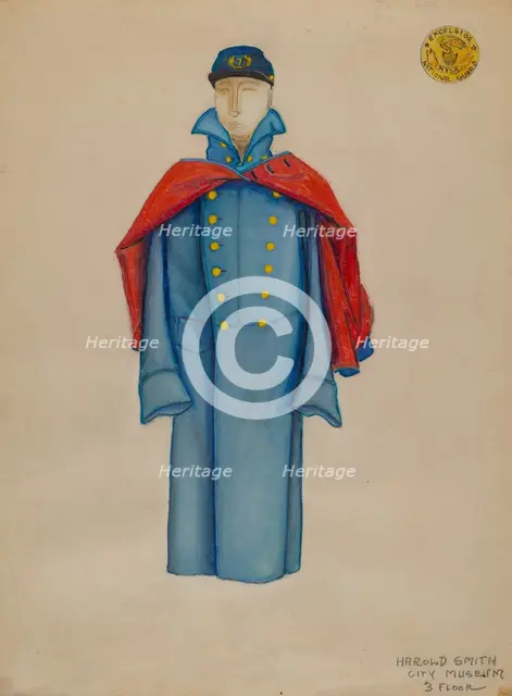 Uniform, c. 1936. Creator: Harold Smith.