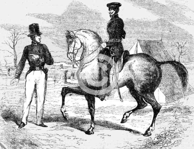 'Uniform of the Melbourne policemen', 1854. Creator: Unknown.