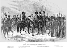 Uniform of the Russian Army - First Division of Cavalry 1854. Creator: Unknown