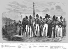 Uniforms of the Russian Army - Imperial Guard - First Division of Infantry 1854. Creator: Unknown