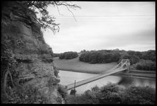 Union Bridge, Horncliffe, Northumberland, c1955-c1980. Creator: Ursula Clark