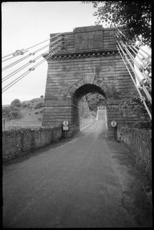 Union Bridge, Horncliffe, Northumberland, c1955-c1980. Creator: Ursula Clark