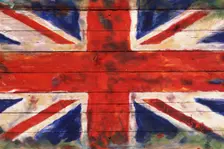 Union Jack, Falklands War, 1982. Creator: Luis Rosendo
