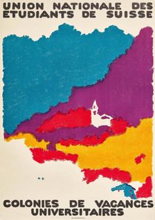 Union Nationale des Étudiants de Suisse (The Swiss Student Union), 1928. Creator: Giacometti; Augusto (1877-1947)