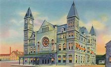 Union Station, 10th and Broadway 1942. Artist: Caufield & Shook