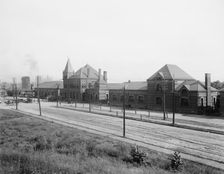 Union Station, Toledo, Ohio, c.between 1910 and 1920. Creator: William H. Jackson