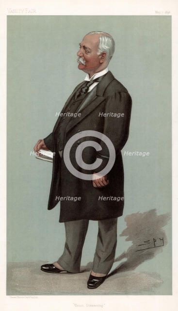 'Union Steamship' Sir Francis Henry Evans, British businessman and politician, 1896.Artist: Spy