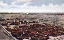Union Stock Yards, Chicago, Illinois, USA, 1910