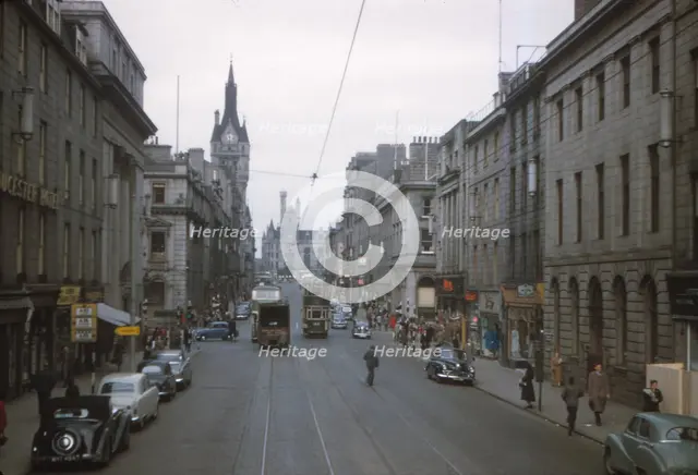 Union Street, Aberdeen, Scotland, c1960s. Artist: CM Dixon.