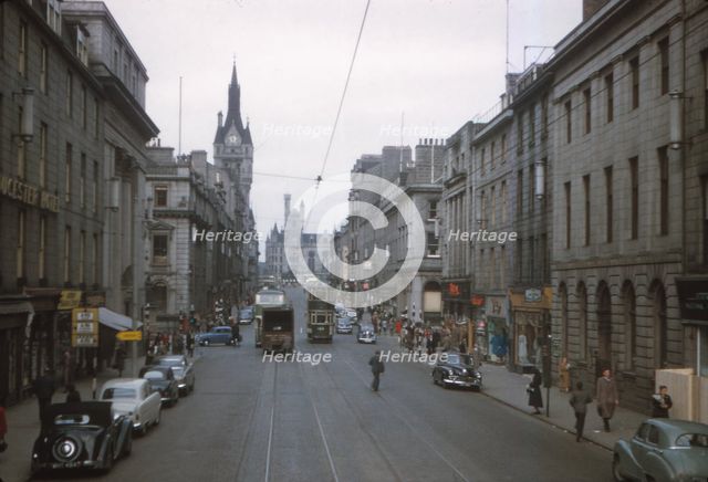 Union Street, Aberdeen, Scotland, c1960s. Artist: CM Dixon.