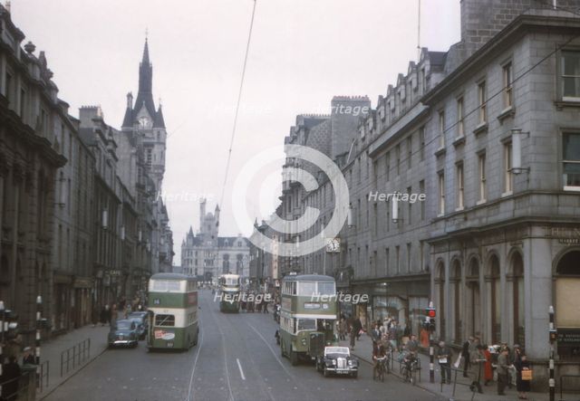 Union Street, Aberdeen, Scotland, c1960s. Artist: CM Dixon.
