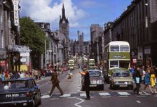 Union Street, built with Aberdeen Granite, Aberdeen Scotland, c1960s. Artist: CM Dixon
