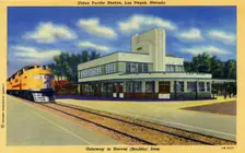 Union Pacific Station, Las Vegas, Nevada, USA, 1940