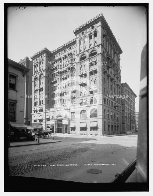 Union Trust Building, Detroit, between 1880 and 1899. Creator: Unknown.