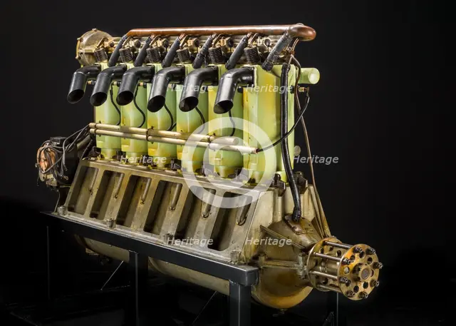 Union Type 1-6, In-line 6 Engine, ca. 1917. Creator: Union Gas Engine Company.