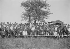 Union Volunteers [i.e., 72nd Pennsylvania Infantry] at Bloody Angle, 1913. Creator: Bain News Service