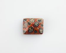 Unit of inlay, of pyramidal form, Ptolemaic Dynasty to Roman Period, 305 BCE-14 CE. Creator: Unknown