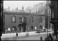 Unitarian Chapel, Cross Street, Manchester, 1940. Creator: George Bernard Wood