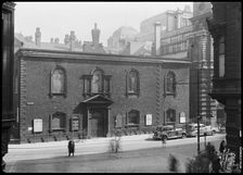 Unitarian Chapel, Cross Street, Manchester, 1940. Creator: George Bernard Wood