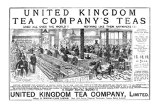 'United Kingdom Tea Company's Teas; One of the Tasting Room's 1890. Creator: Unknown