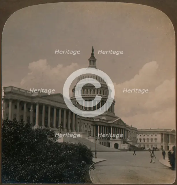 'United States Capitol, Washington, D.C., U.S.A.', 1902. Artist: RY Young.