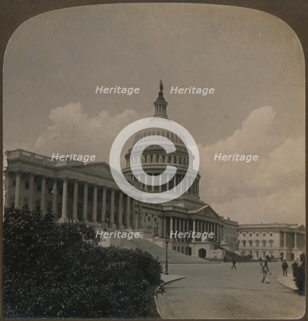 'United States Capitol, Washington, D.C., U.S.A.', 1902. Artist: RY Young.