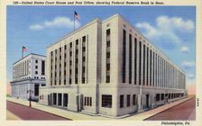United States Court House and Post Office, Philadelphia, Pennsylvania, USA, 1941