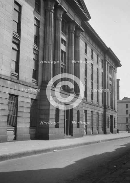 United States Customs House, New Orleans, between 1920 and 1926. Creator: Arnold Genthe.