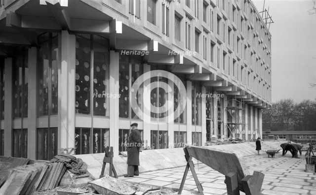 United States Embassy, Grosvenor Square, London, 1958-1961. Artist: Eric de Maré