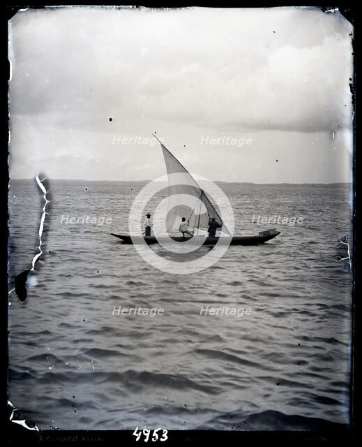 United States Fish Commission Steamer "Albatross" Circumnavigation of South America, 1888. Creator: United States National Museum Photographic Laboratory.