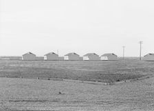 United States government camp for migratory workers (FSA), Westley, California, 1938. Creator: Dorothea Lange