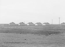 United States government camp for migratory workers (FSA), Westley, California, 1938. Creator: Dorothea Lange