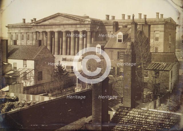 United States Patent Office, Washington, D.C., ca. 1846. Creator: John Plumbe.