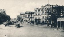 United Services Club, Chowringhee Road, Calcutta early 20th century. Creator: Unknown