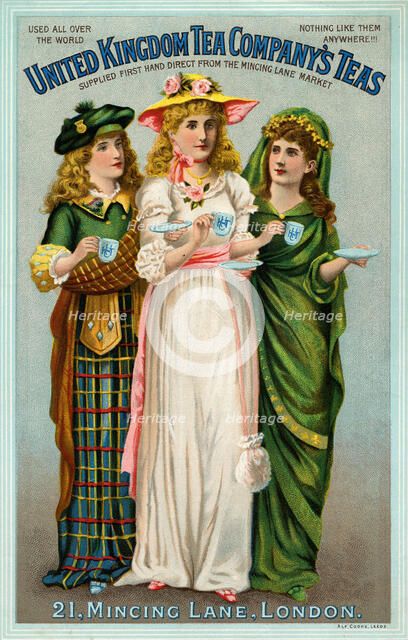 United Tea Company’s Teas, 1900-1910. Artist: Unknown