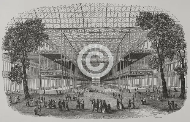 Universal Exhibition held in London in 1851, (1856).  Creator: Cabanach.