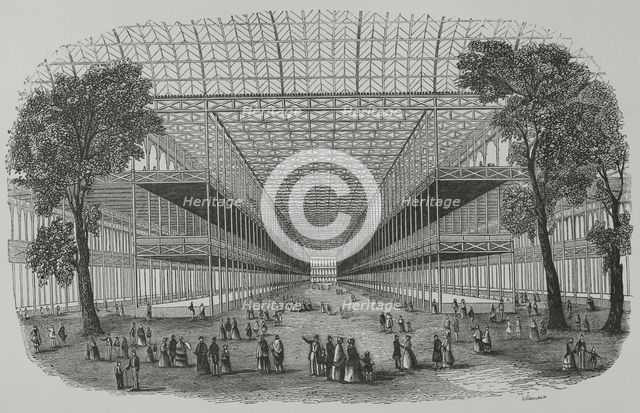 Universal Exhibition held in London in 1851, (1856).  Creator: Cabanach.