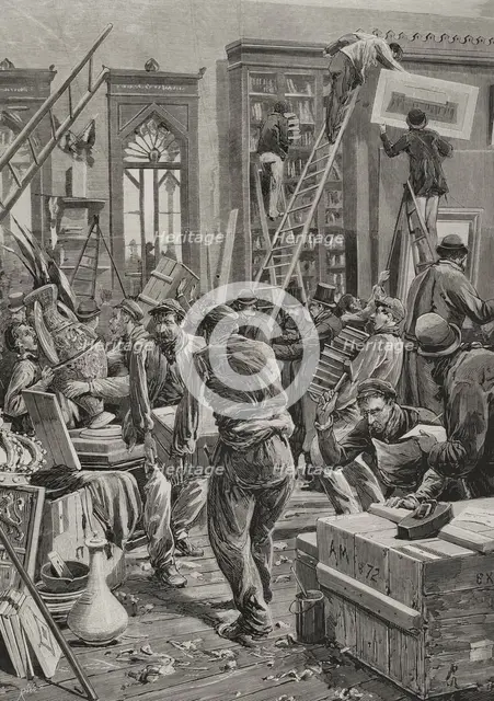 Universal Exhibition of 1878, Paris, France, 1878. Creator: Bernardo Rico.